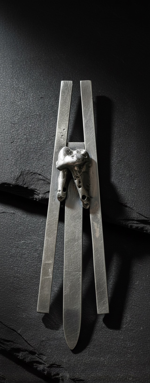 Deer Reliquary Tooth Pendant